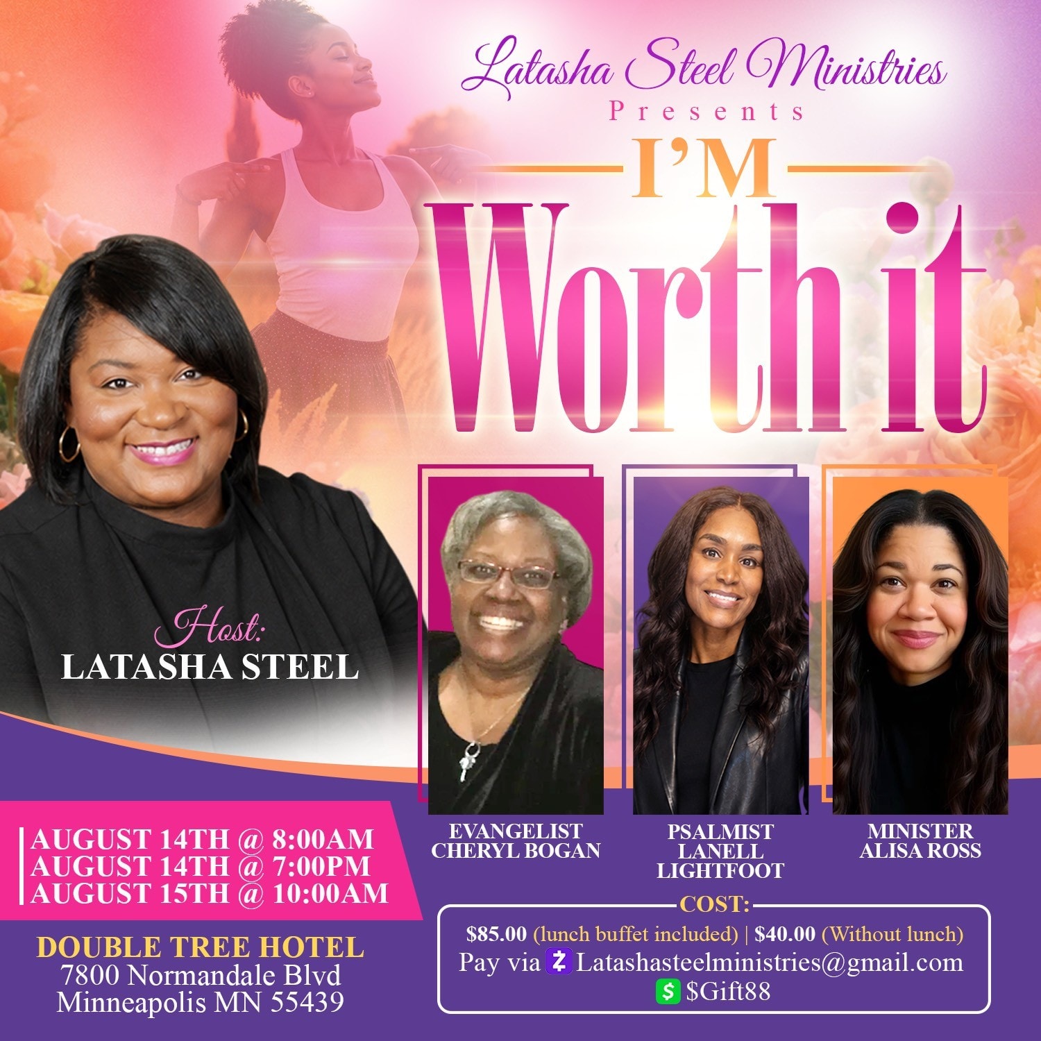 I'm Worth It Women's Retreat flyer